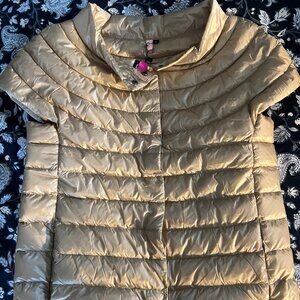 Cotes of London St. Barts Taupe Down Vest-Small